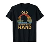 Herren Tischtennis Spieler - Old Schmetterhand Spruch T-Shirt